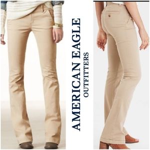 American Eagle Outfitters | Pants u0026 Jumpsuits | American Eagle Favorite Khaki  Bootcut Pants 6 Long | Poshmark